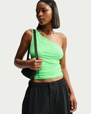 Nike Sportswear Women's Tight One-Shoulder Tank Top. Nike.com